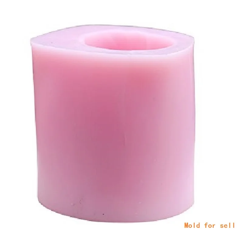 3D Силиконовая форма в форме свечи для мамы и ребенка мыла сделай сам изготовления