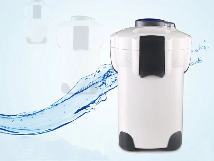 Цилиндрический фильтр HW 504B Fish Tank внешний для аквариума Bucket бесшумный погружной