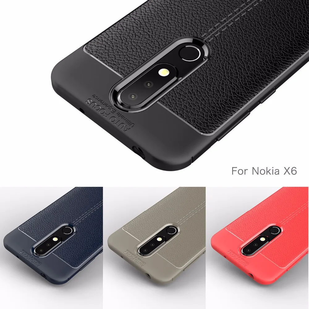Для Nokia X6 X 6 тонкий силиконовый Мягкие TPU чехол кожного покрова telefoon hoesjes телефоны