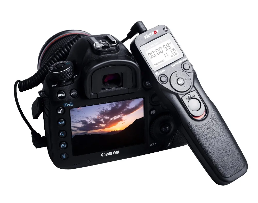 VILTROX таймер с дистанционным управлением спуска затвора Интервалометр N3 кабелем