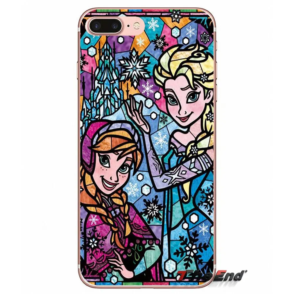 Soft Shell Covers For Samsung Galaxy J1 J2 J3 J5 J7 A3 A5 A7 2015 2016 2017 J330 J530 J730 fairy tale stained glass Alice Mickey | Мобильные
