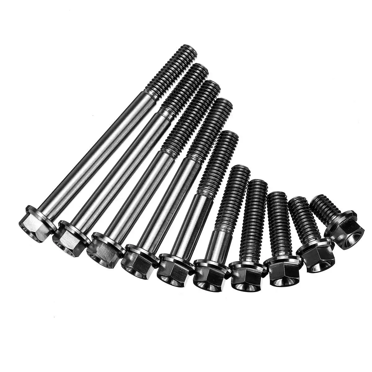 M6x1mm Титан Ti Болт для розеток Кепки винт 10 15 20 25 30 40 50 55 60 65 мм