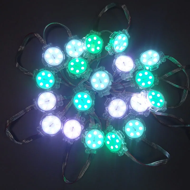 1000 шт./лот DC24V SH1908 UCS1903 рассеянный адресуемый RGB светодиодный пиксельный струнный