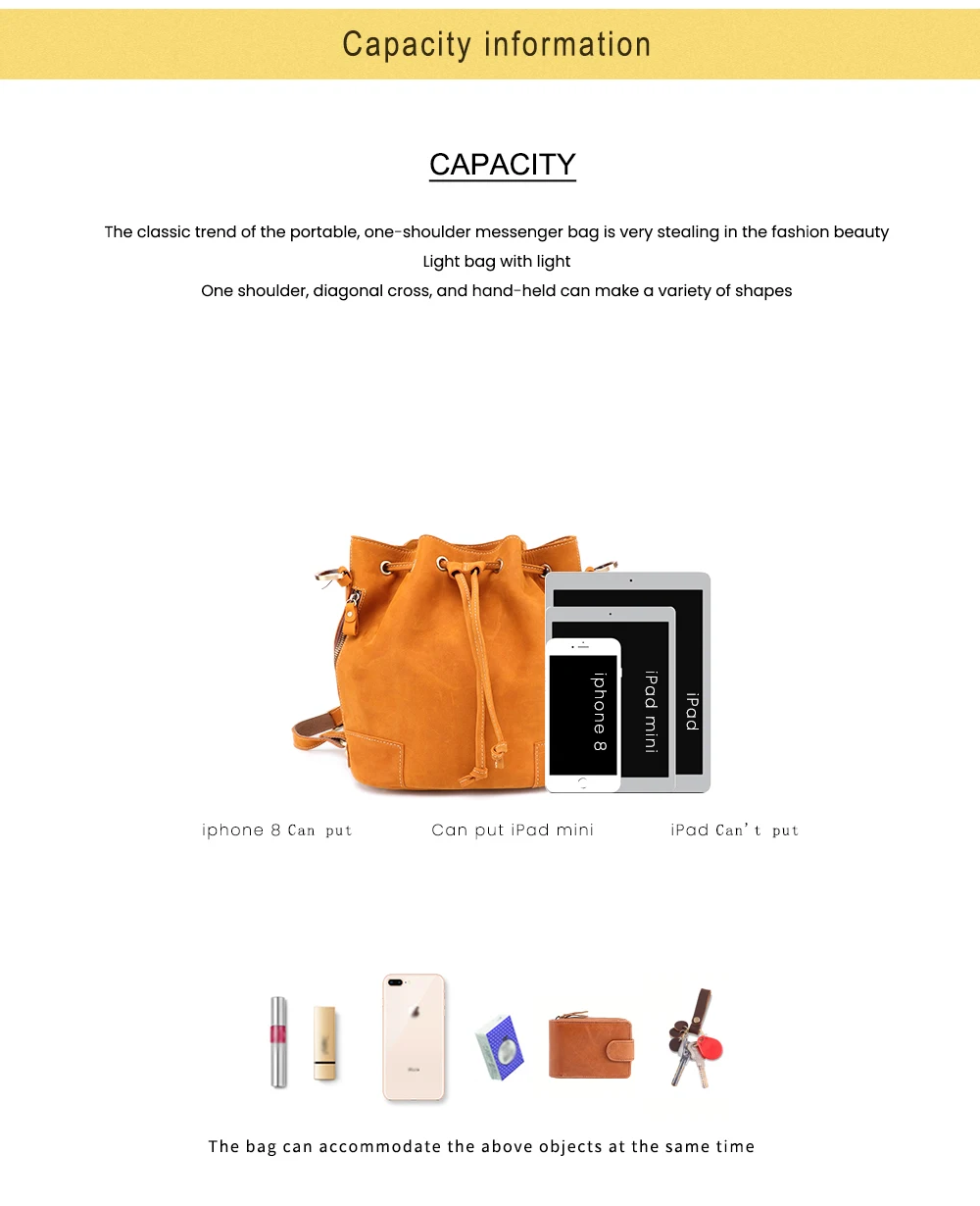 JOYIR сумка-мешок Для женщин Сумки плеча Crossbody Сумки женские Винтаж из натуральной кожи многофункциональный рюкзак сумки для Для женщин