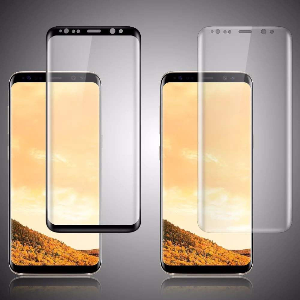 Temper Glass Full 3D Curved Screen Protector H9 For Samsung Galaxy S9 Plus S8 S7 S6 Note 8 | Мобильные телефоны и
