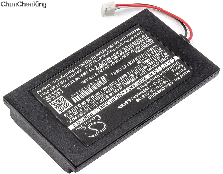 Аккумулятор Cameron Sino 1300 мАч 533 000128 623158 для Logitech 915 000257 000260 Elite Harmony 950|Цифровые