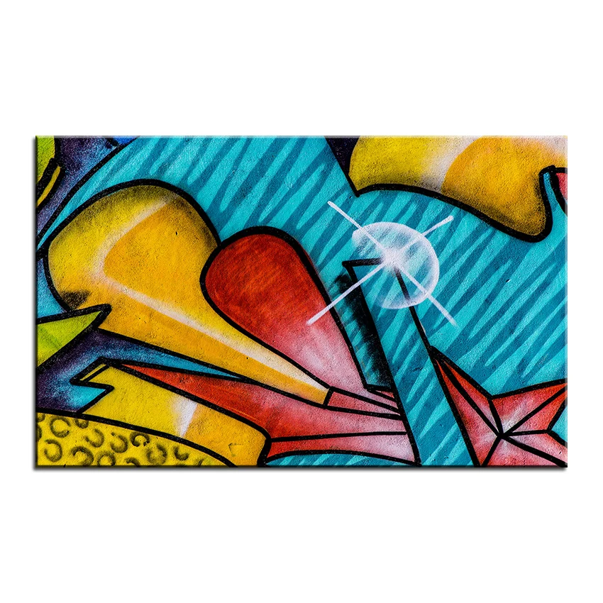 Картина маслом большого размера 6 граффити домашняя декоративная настенная