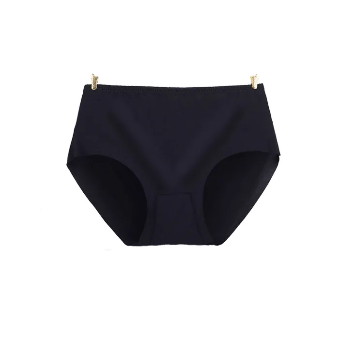 10 pcs black HIBUBBLE 0,94$/шт, женские бесшовные трусики, трусы для девушек, хлопковое нижнее белье, женское нижнее белье, сексуальные трусики, женские трусы - Цвет: 10 pcs black