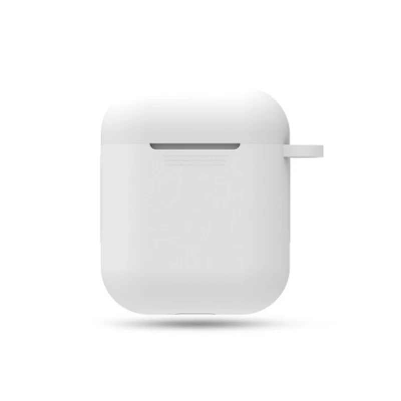 without hook05 1 шт ТПУ силиконовый Bluetooth беспроводной чехол для наушников Защитный чехол для airpods ультратонкий протектор чехол для наушников s - Цвет: without hook05