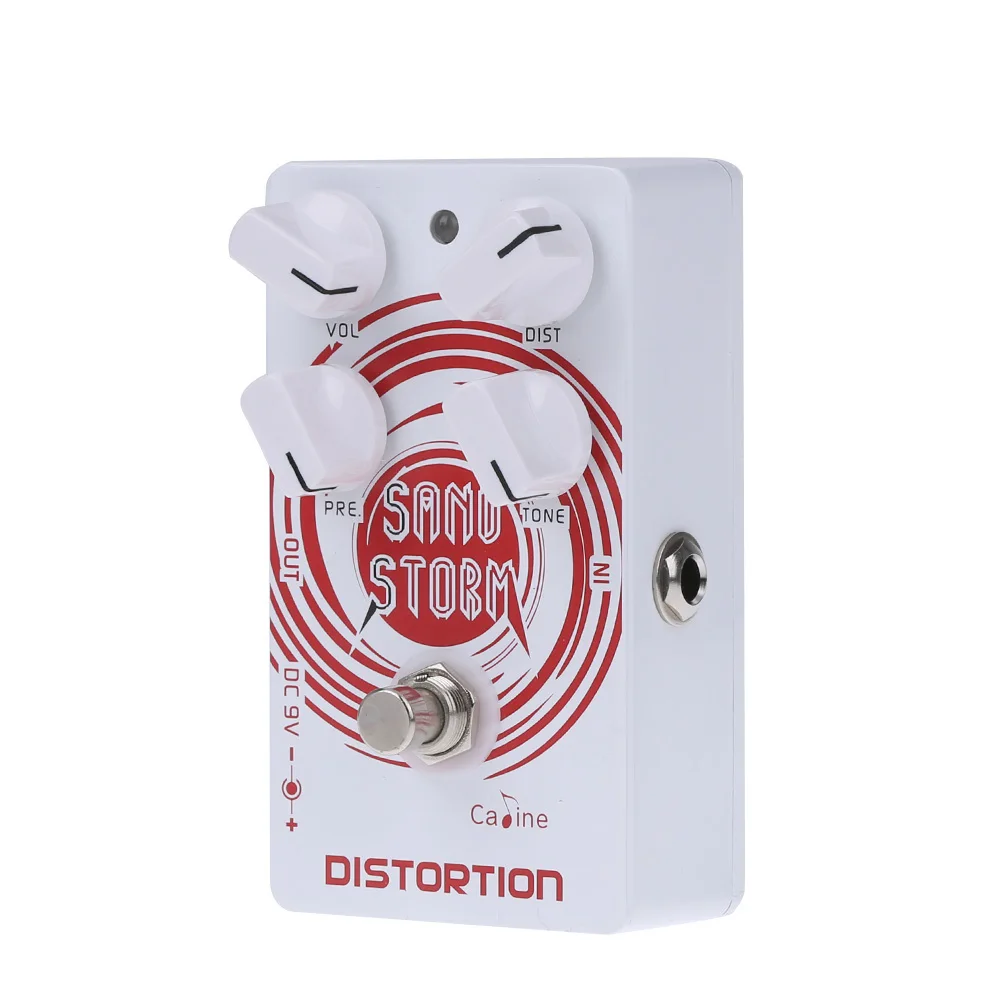 Caline CP-27 педаль для гитары Sand Storm Crunch Distortion педаль для гитары корпус из алюминиевого сплава Запчасти и аксессуары для гитары