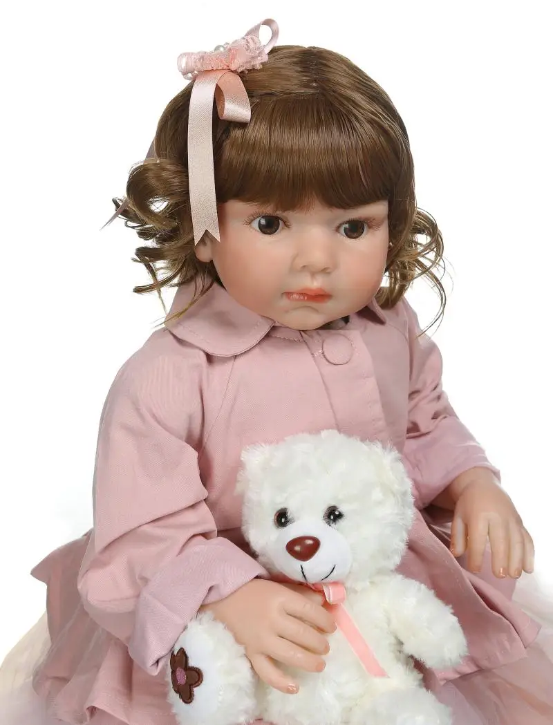 70 см 28 дюймов Reborn Baby Doll Baby Reborn силиконовый inteiro Baby Life Boneca Reborn Baby Toys для детей Brinquedos Juguete