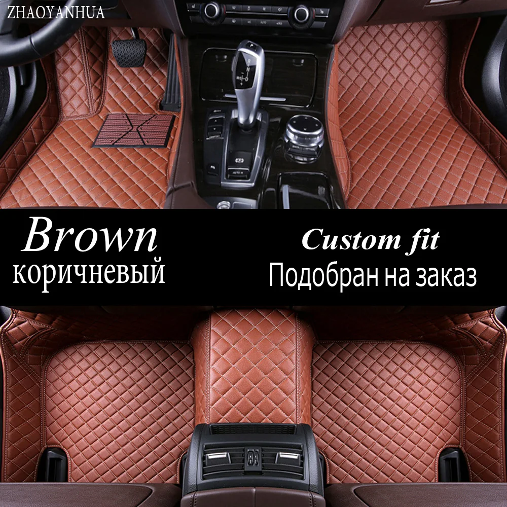 Лиса автомобильные коврики для Ford Mondeo Ecosport Explorer Focus Fiesta автостайлинг кожа