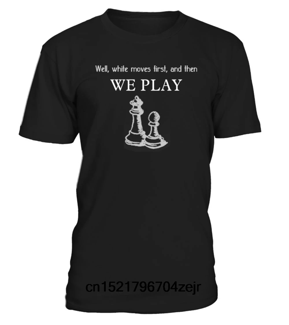 Мужская футболка Teezily limited edition-Chess-круглый вырез s забавная новинка wo для мужчин |