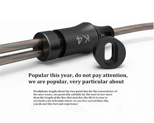 VJJB K4 K4S деревянный бас в ухо Ebony наушники бас DIY волшебный звук обновление с микрофоном без микрофона