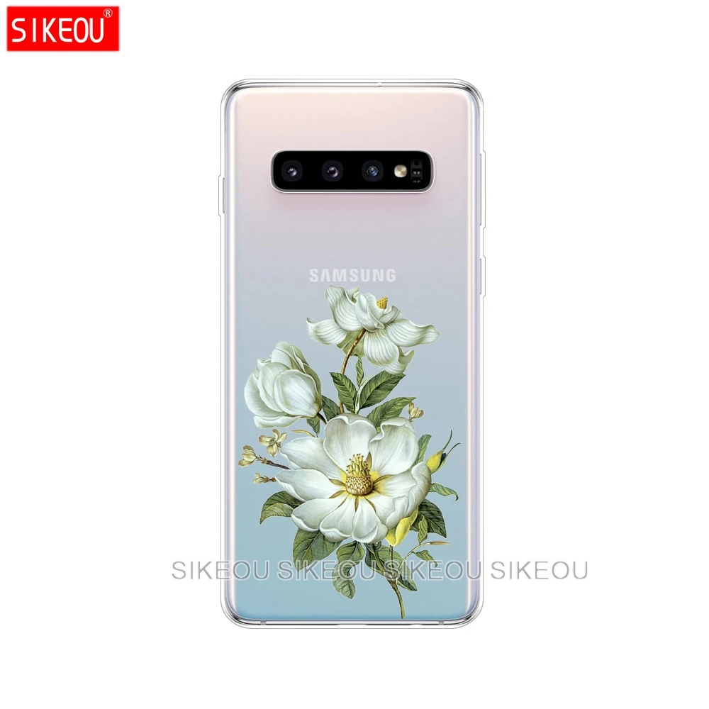 Для Samsung Galaxy S10 чехол S10Plus бампер силиконовый для телефона из ТПУ с принтом &quotS10 E