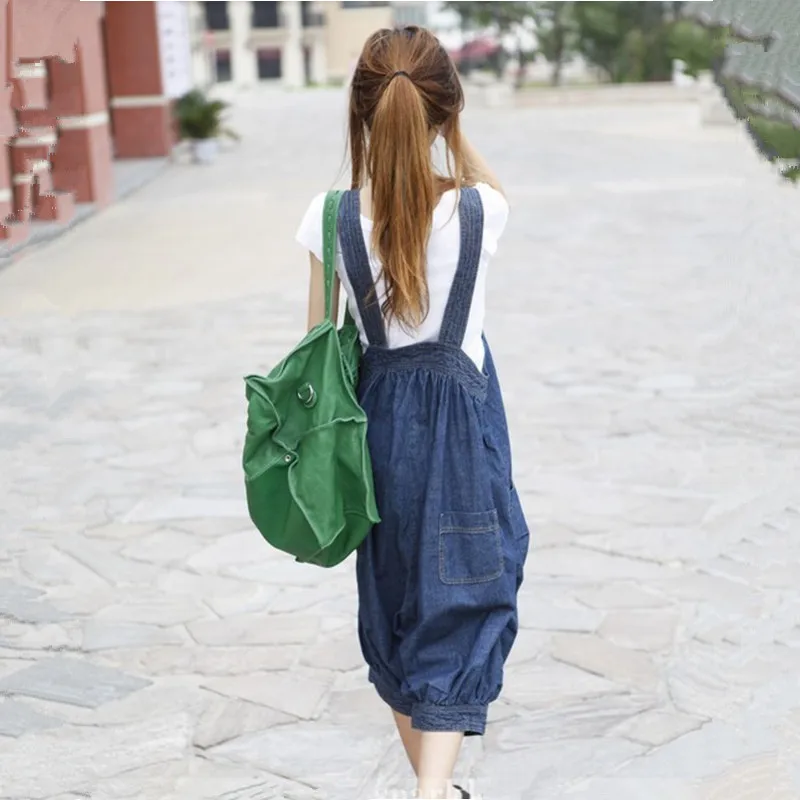 Бесплатная доставка 2017 Новый модный Свободный Повседневный джинсовый