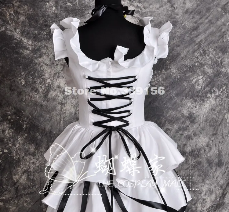 Горячая Распродажа аниме Chobits Косплей костюмы Чобиты Чии косплей платье Белый