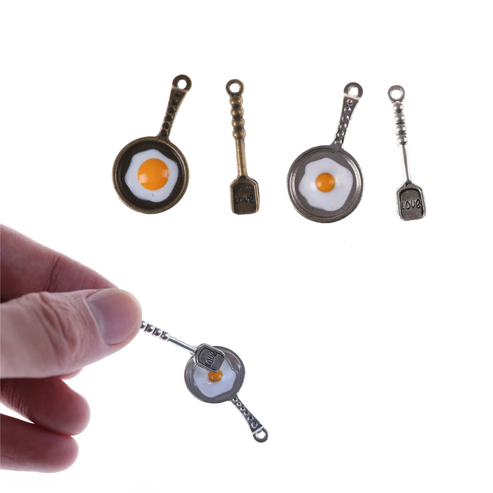 2 шт./компл. кухонная утварь для кукольного домика миниатюрная сковорода жарки