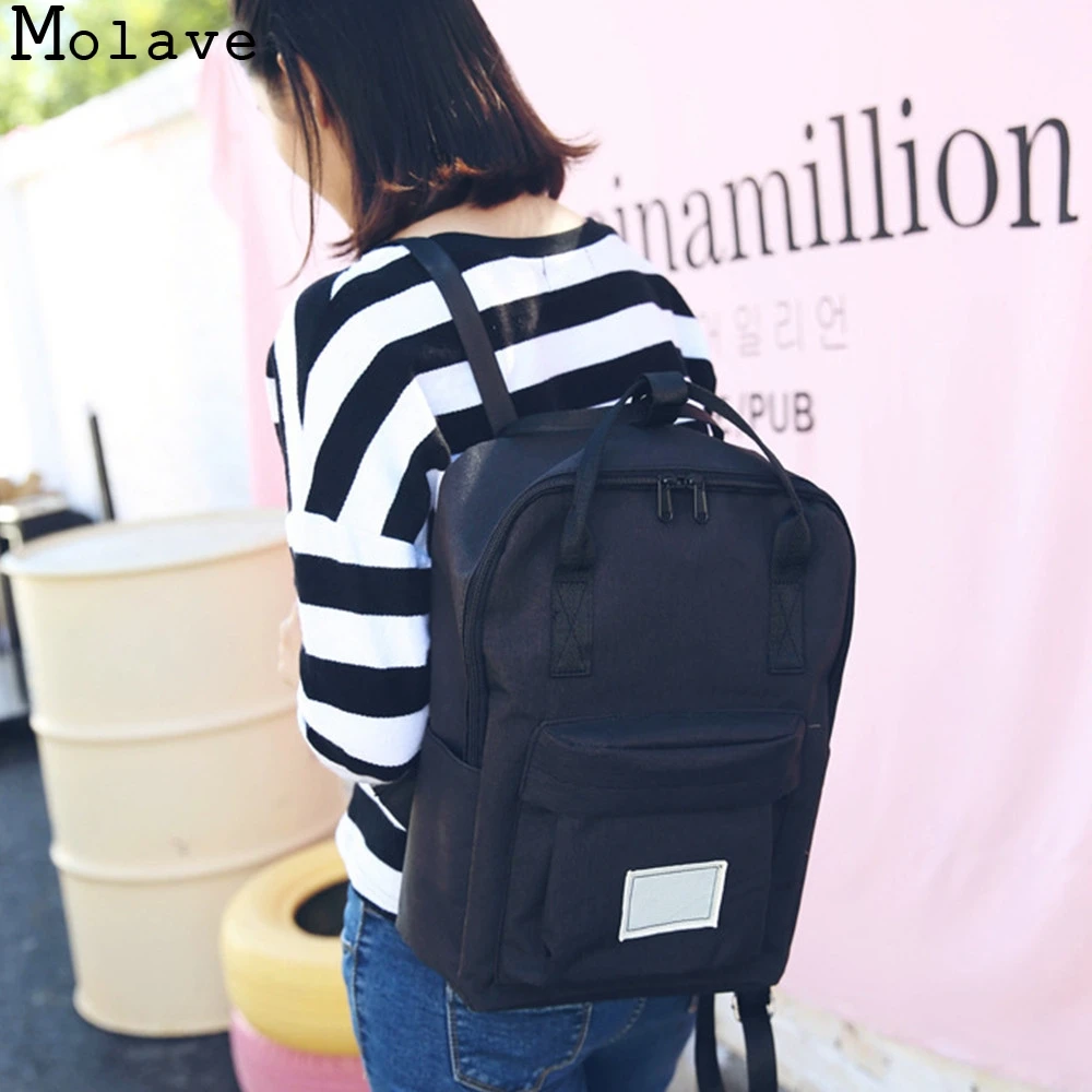 MOLAVE рюкзаки Оксфорд милый мини маленькая дорожная школьная сумка Arcuate плечевой