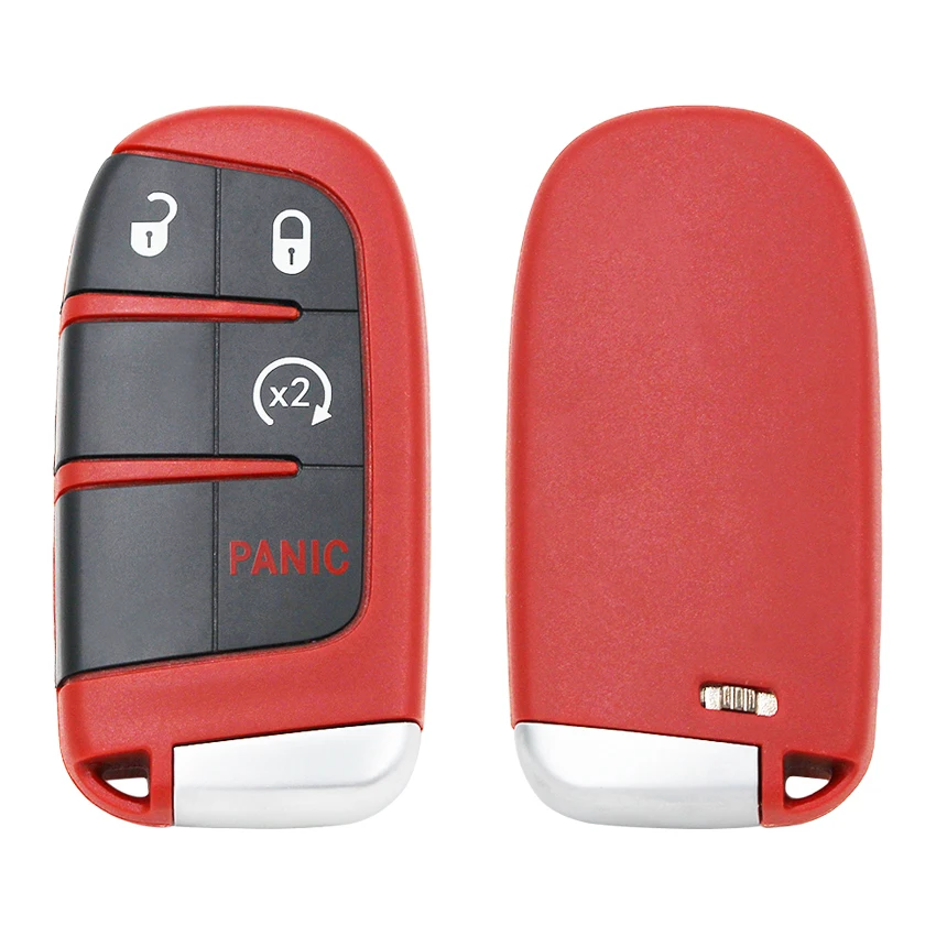 Сменный Чехол для дистанционного ключа Fob 4 кнопки 5 кнопок Chrysler Jeep Dodge 2011 2018