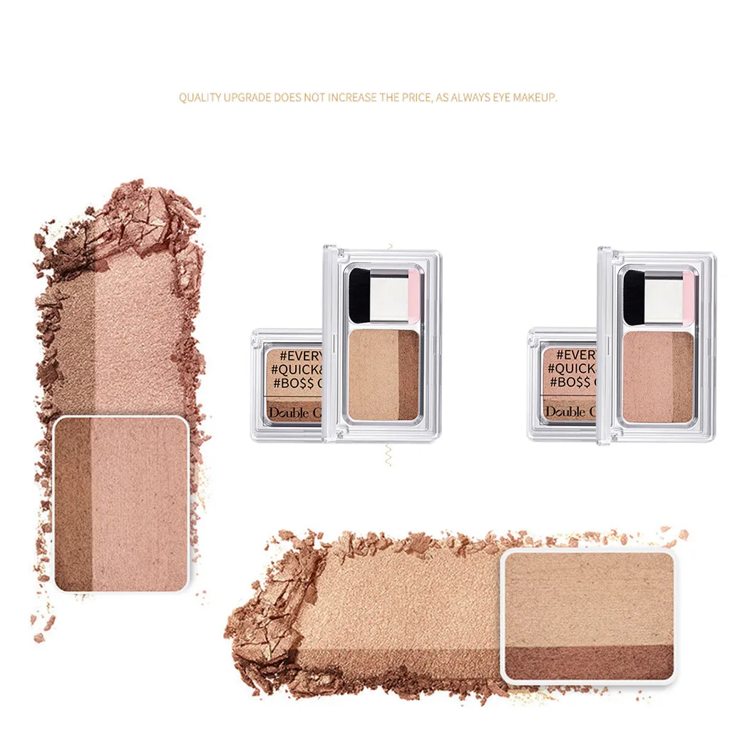 2 цвета блестки розовые тени для век блестящие золотой лук порошок металлические