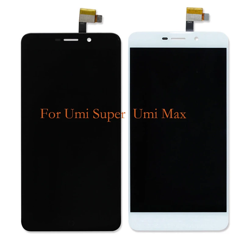 ЖК-дисплей подходит для Umi Super LCD + 100% новый сенсорный экран ЖК-дигитайзер панель