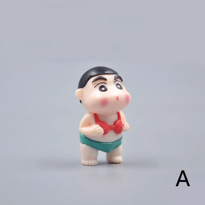 5 6 см Crayon Shin Chan рисунок игрушки Симпатичные Аниме Shinchan фигурку модель украшение