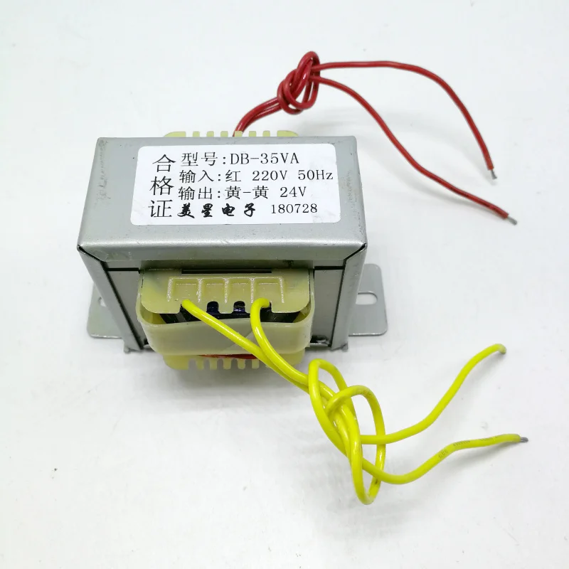 Трансформатор мощности EI6632 DB 35VA 35W 220V 24V AC24V 1.5A AC изоляция|Трансформаторы| |