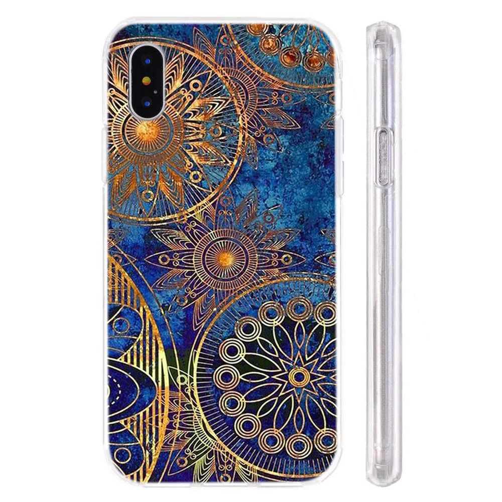 Силиконовый чехол для телефона iPhone 6 7 8/6 8 plus XS Max XR розовые цветочные чехлы мягкий