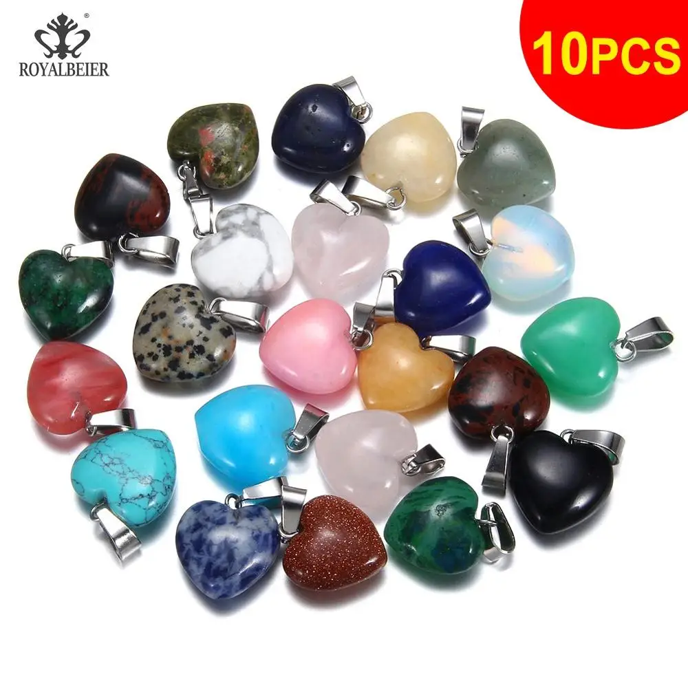 Оптовая продажа 10 шт. натуральный камень Lover драгоценный каменный розовый кварц