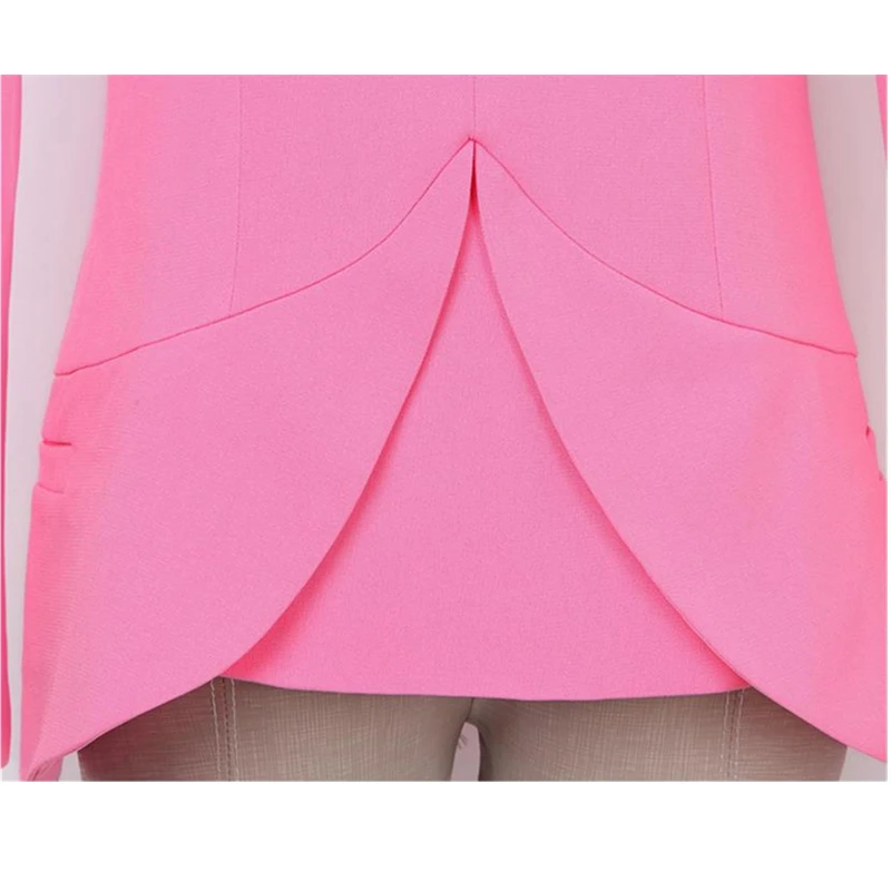 Женский блейзер 2019 новый осенний корейский модный черный длинный рукав тонкие