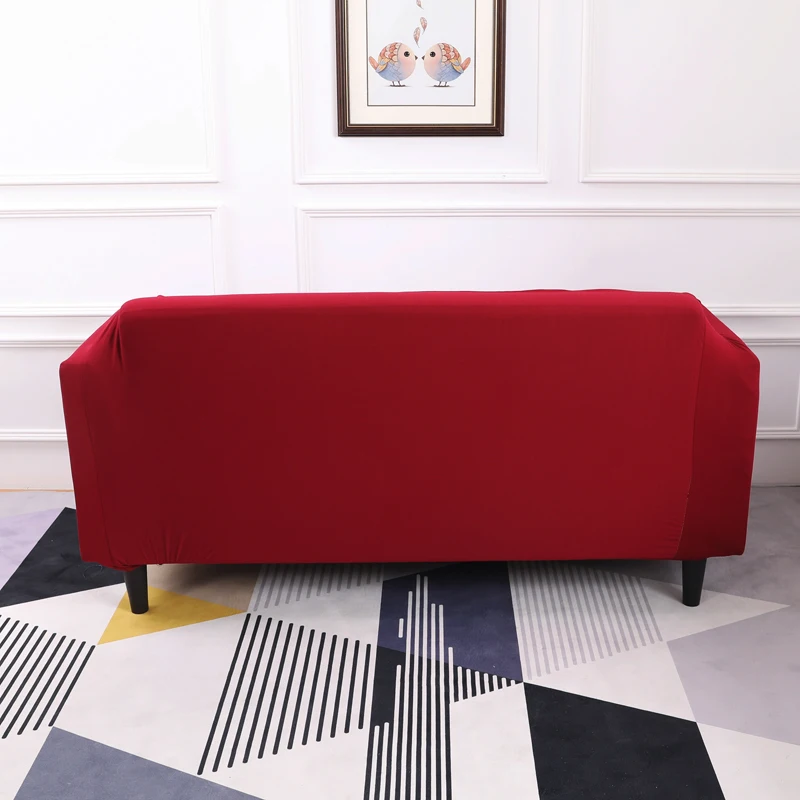 Красное вино растягивающийся чехол для дивана эластичный на весну Чехлы мебель