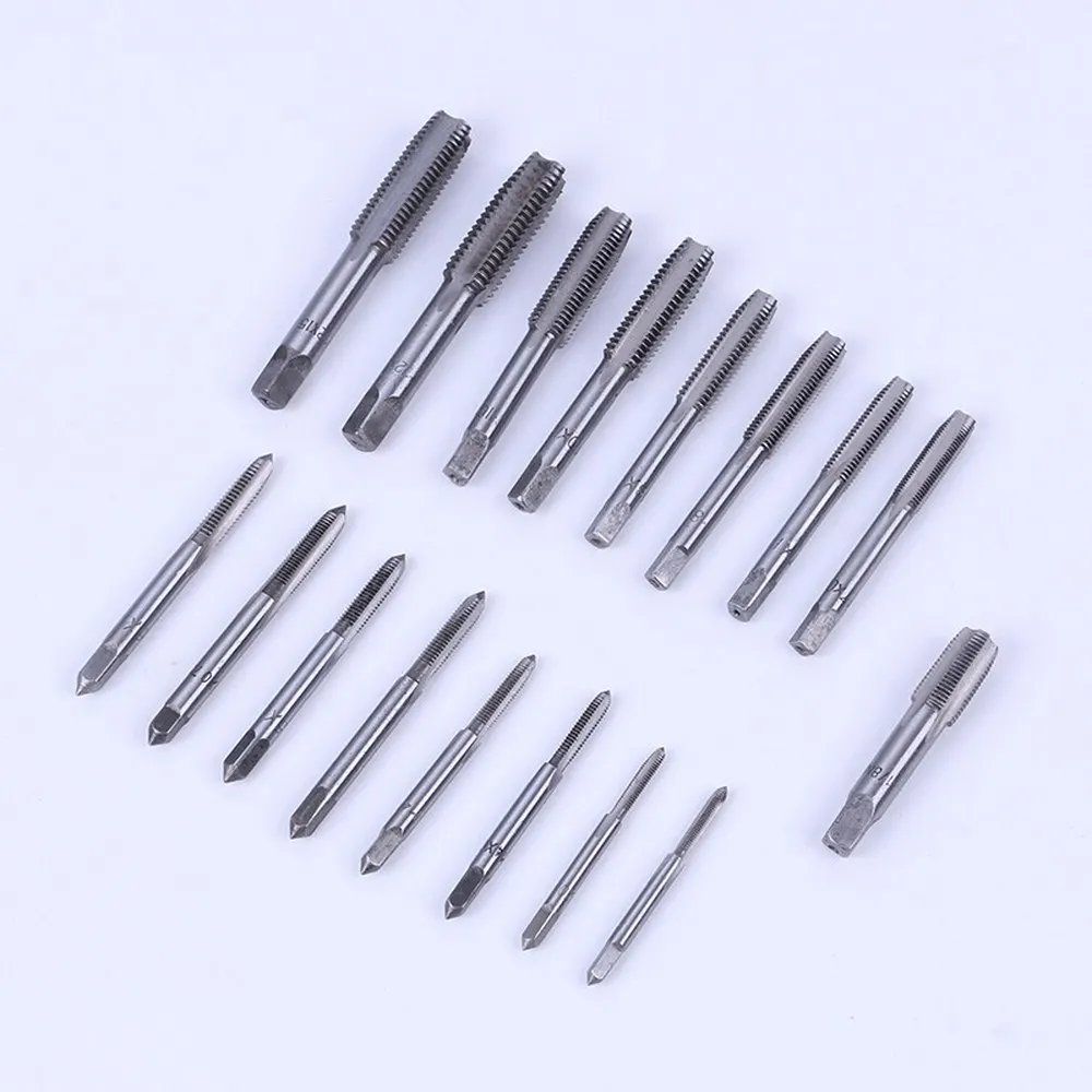 40 шт. Регулируемый метрический Метчик штамповочный держатель резьбовой манометр