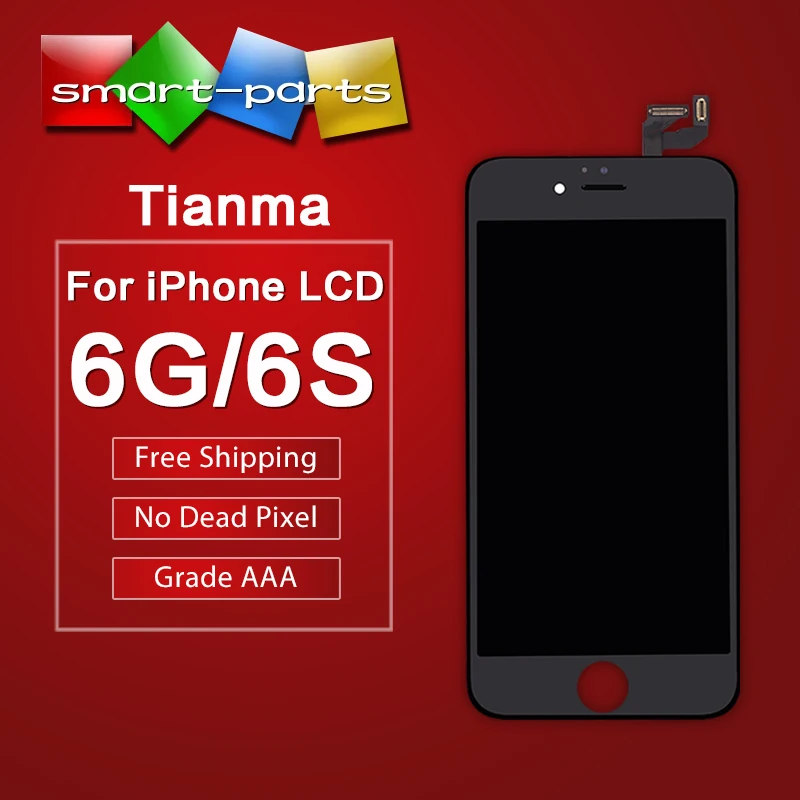 Премиум Tianma ESR ЖК-дисплей для iPhone 6 6S ЖК-дисплей и дигитайзер сборка замена экрана с холодной пресс-рамкой