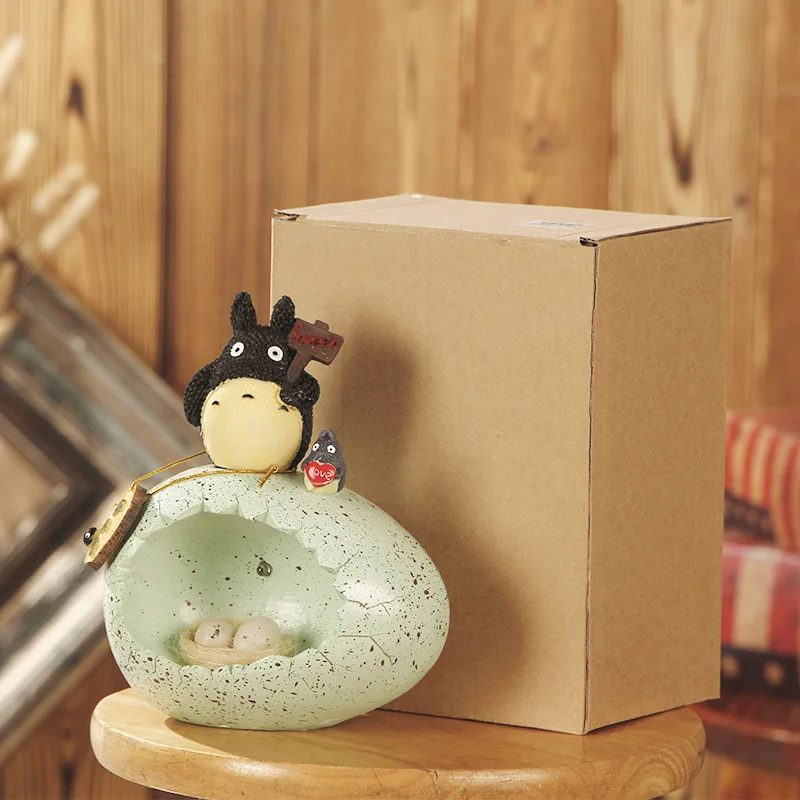 Оригинальная модель Totoro Egg ночник декоративные фигурки миниатюрное украшение из