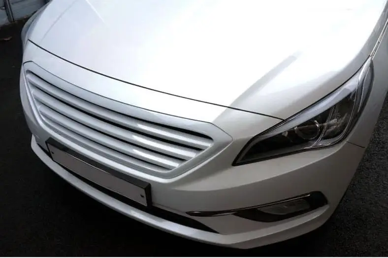 Высокое качество ABS передняя решетка автомобиля без эмблемы для Hyundai SONATA 9 2015