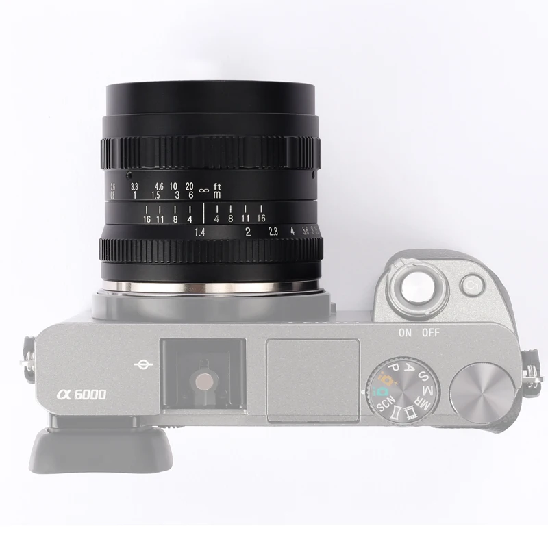 Brightin Star 50 мм F1.4 стандартный объектив MF с большой апертурой для Canon EOS M M100 M50 M10 M6 M5 M3 M2 M1