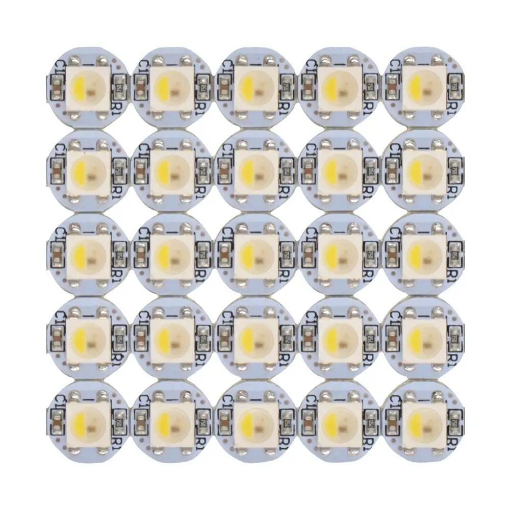 Адресуемая светодиодная мини-плата SK6812 RGBW RGBWW RGB + теплый белый нейтральный