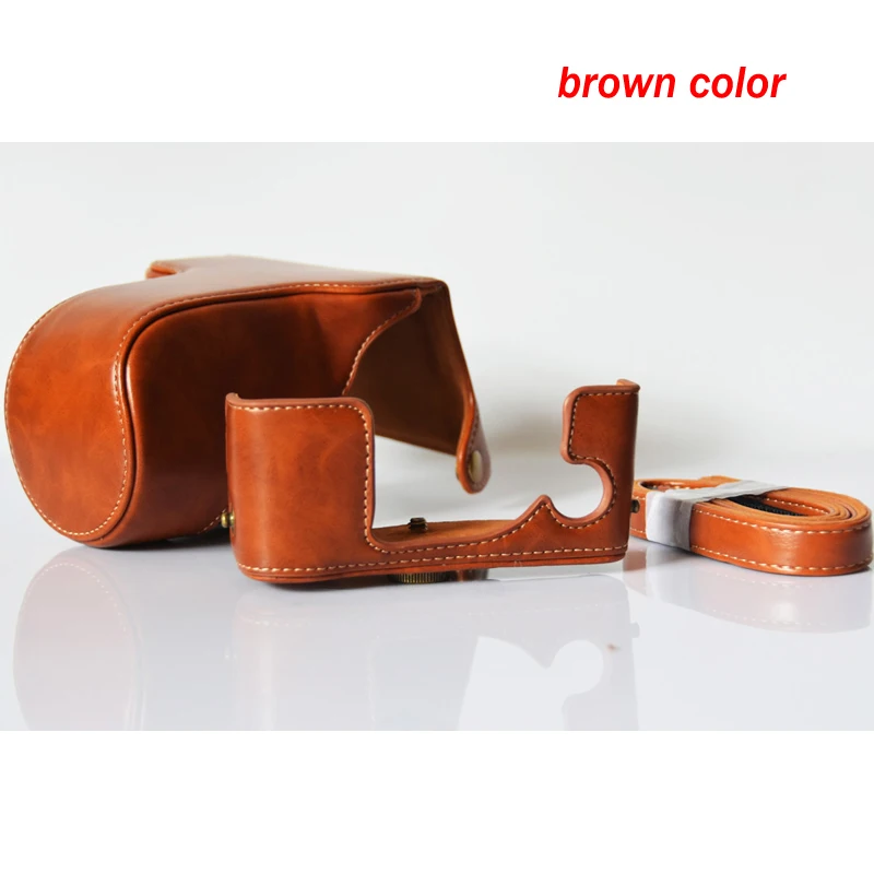 Сумка для камеры Fuji X A3 чехол из искусственной кожи FujiFilm FinePix A1 A2 XA3 M1 Защитная