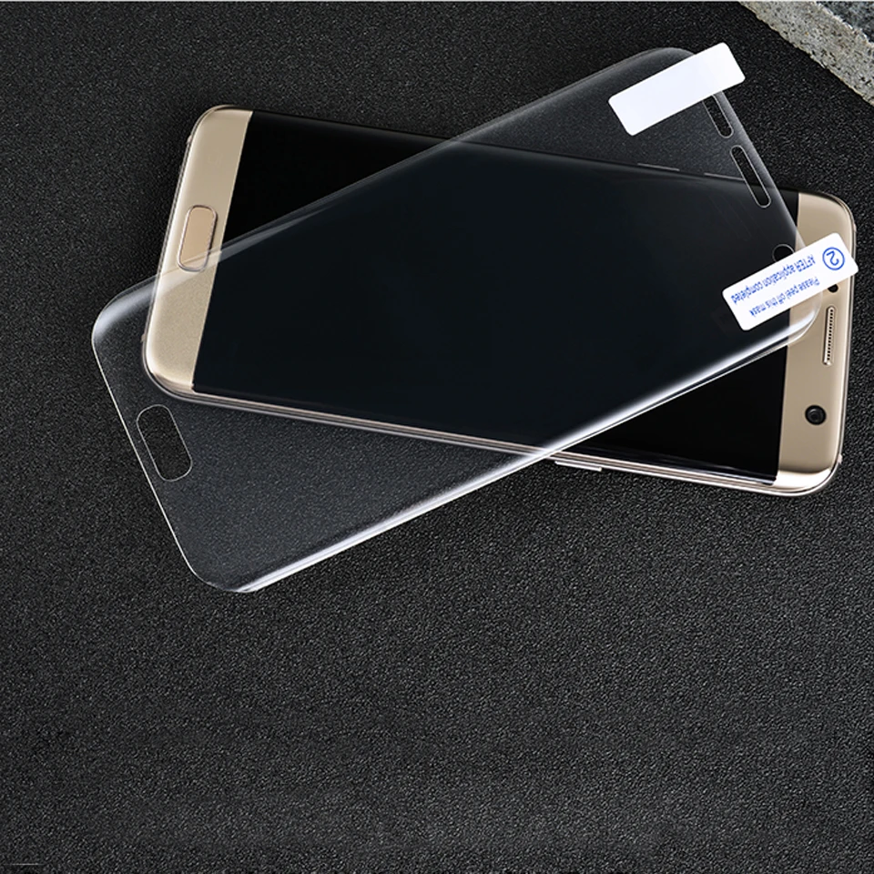 3D изогнутая мягкая ПЭТ пленка для Samsung Galaxy S10 S10E S9 S8 Plus Защитная крышка S6 S7 Edge Note 9 8