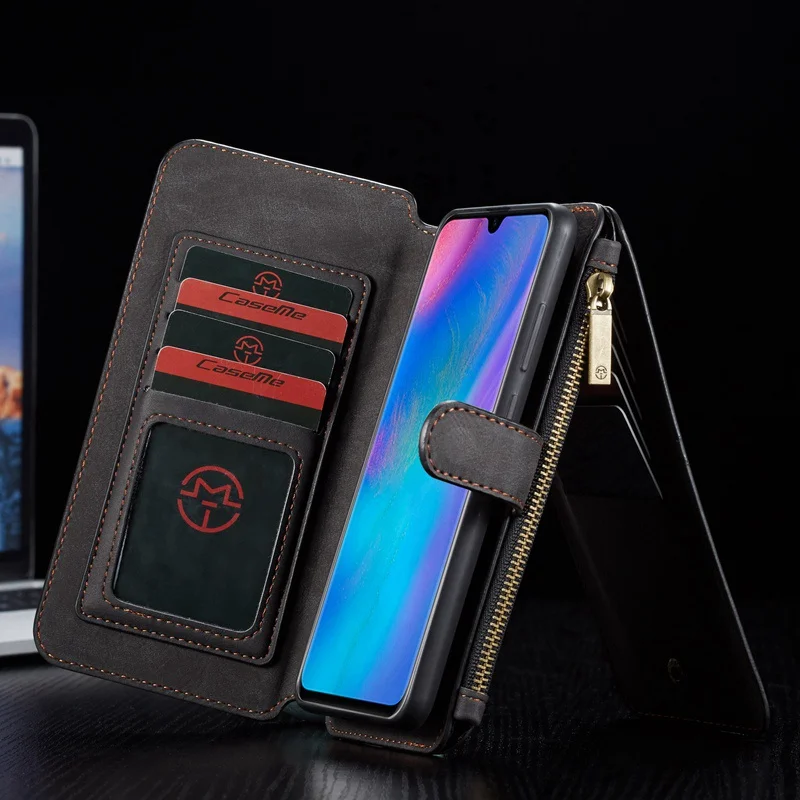 Ретро Кожаный флип бумажник чехол для телефона для huawei P30 Lite Pro Чехол Luxuey чехол для huawei mate 20 Pro Чехол Capa Coque Funda Capa