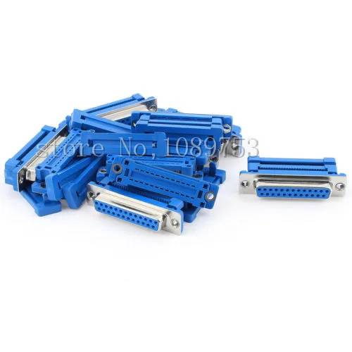 

2pcs DB25 25 Pin Female Parallel IDC Crimp Connector for Flat Ribbon Cable