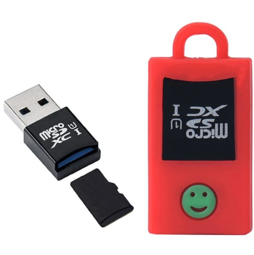 Расширенный черный мини-кардридер 5 Гбит/с сверхскоростной USB 3 0 Micro SD/SDXC кардридер