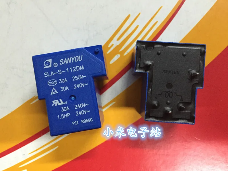 

SLA-S-112DM 112DMJ three friends relay 30A 250VAC T90 5 feet 4 feet often open type