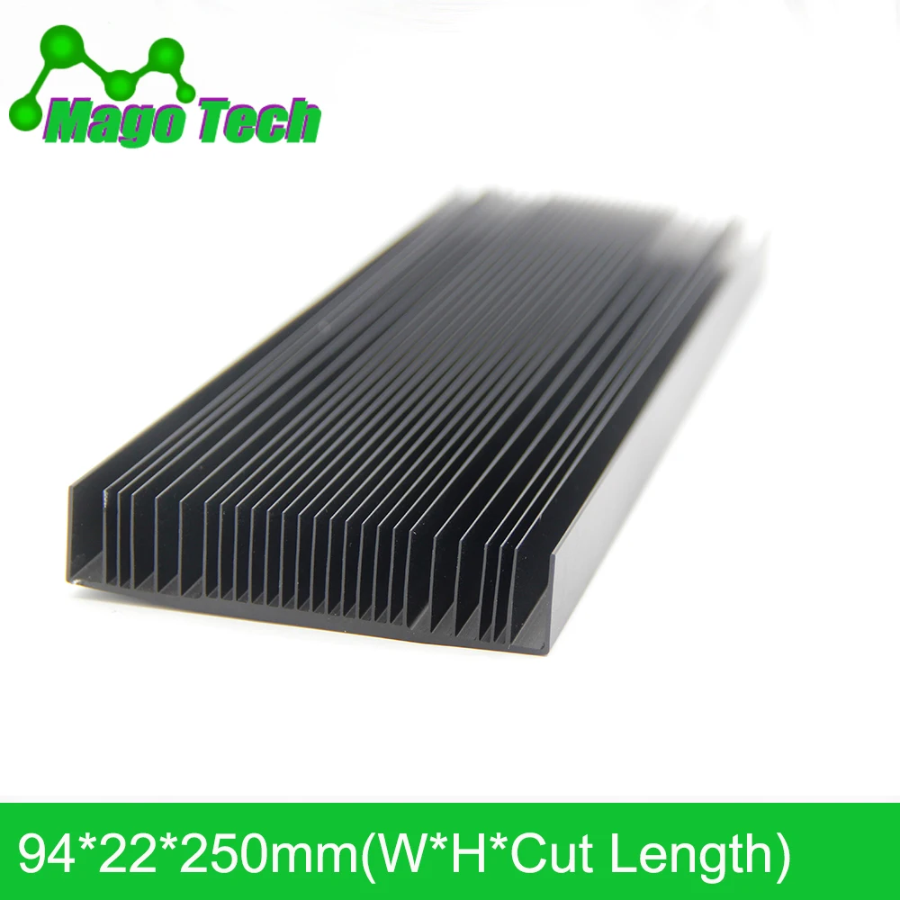 Светодиодный алюминиевый радиатор в виде пластины светильник для выращивания радиатор охлаждения охладитель подходит транзистор IC теплопроводность светодиодный электронный радиатор