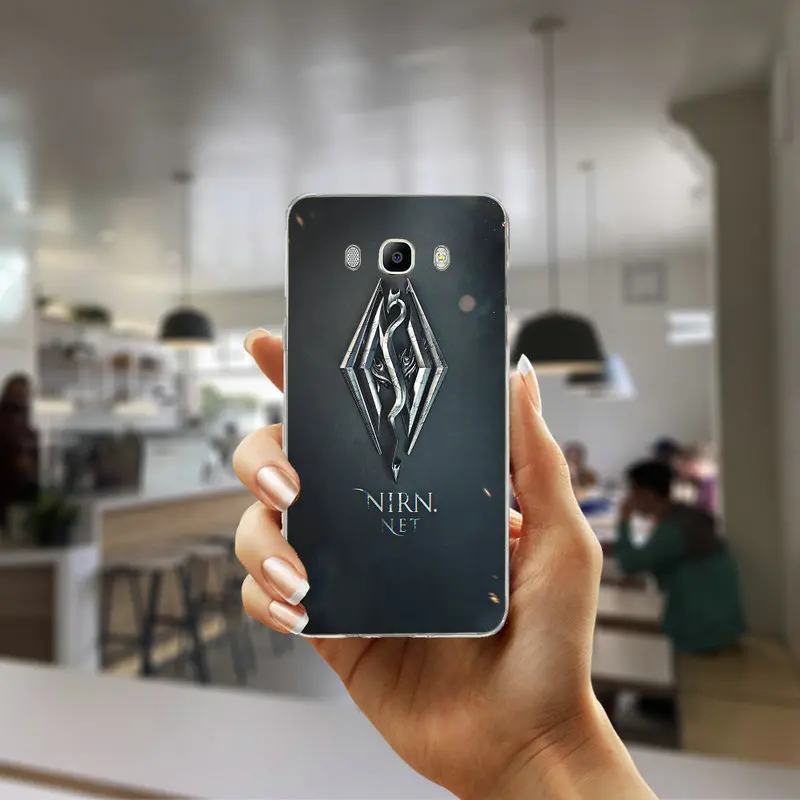 Soft TPU Phone Case Slim for Samsung Galaxy Note 2 3 4 5 8 S2 S3 S4 S5 Mini S6 S7 S8 S9 Edge Plus Hot The Elder Scrolls V Skyrim | Мобильные