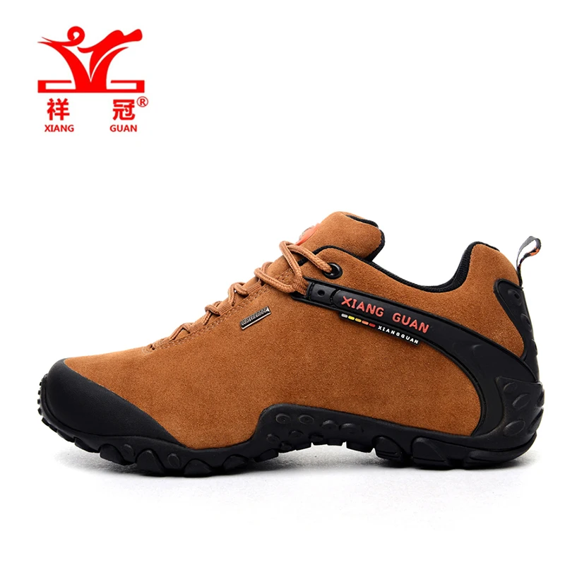 Xiangguan Для мужчин новый открытый Треккинговые Ботинки замшевые кожаные