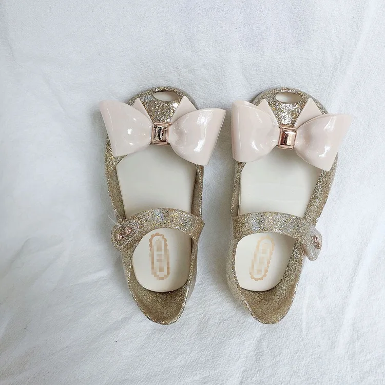 Mini Melissa/3 цвета; детские сандалии с котами; прозрачные сандалии для девочек; коллекция года; Летние сандалии для девочек; пляжная обувь для малышей; 12-19 см