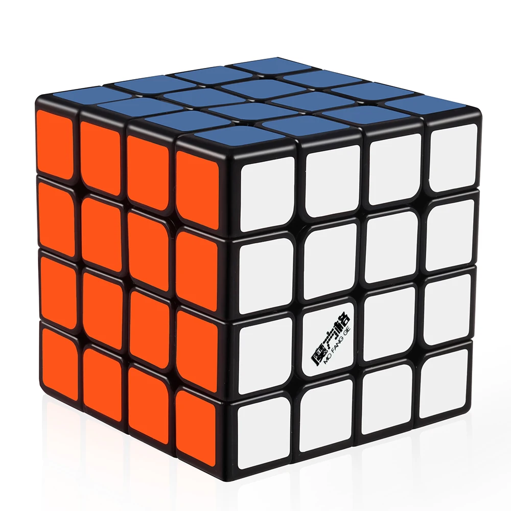 D-FantiX Qiyi Wuque 4x4 скоростной куб магический куб 4x4x4 пазл Черный 62 мм