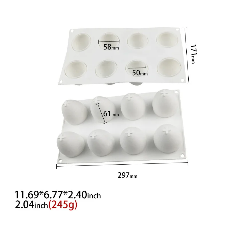 Яйцо фигурные силиконовые формы Пасхальный кролик мыло торт из желе Мусс плесень